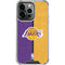 NBA Los Angeles Lakers Canvas iPhone 16 Pro Max Clear Case
